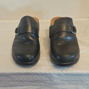 Elegant Black Leather Men's Loafers